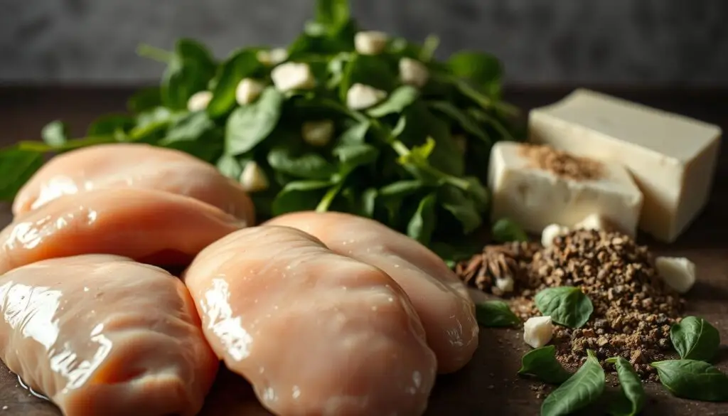 Spinach Feta Stuffed Chicken Ingredients Spinach Feta Stuffed Chicken Ingredients