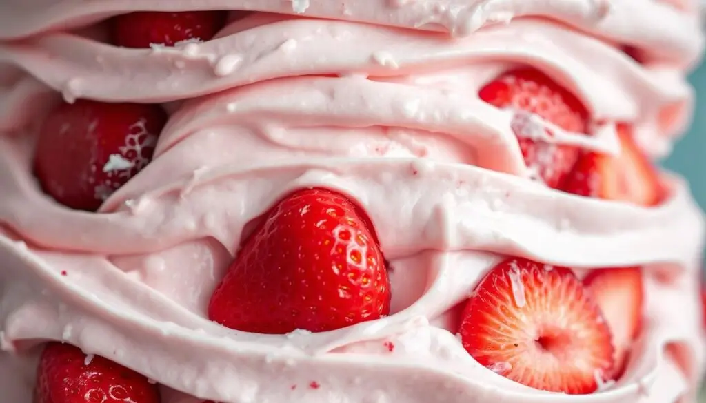 strawberry cream cake